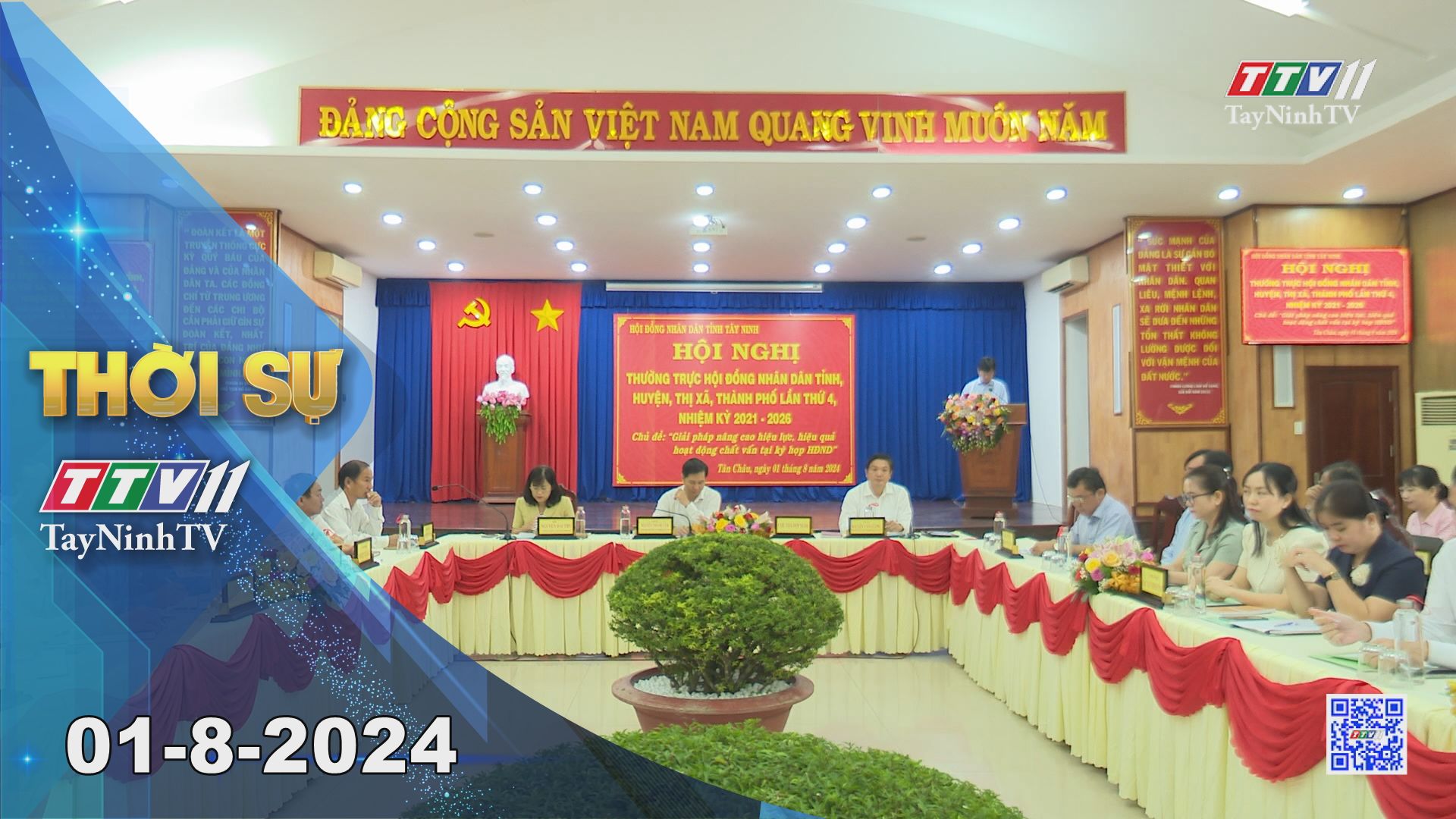 Thời sự Tây Ninh 01-8-2024 | Tin tức hôm nay | TayNinhTV